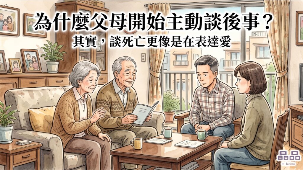 爸媽開始談身後事-晶品禮儀