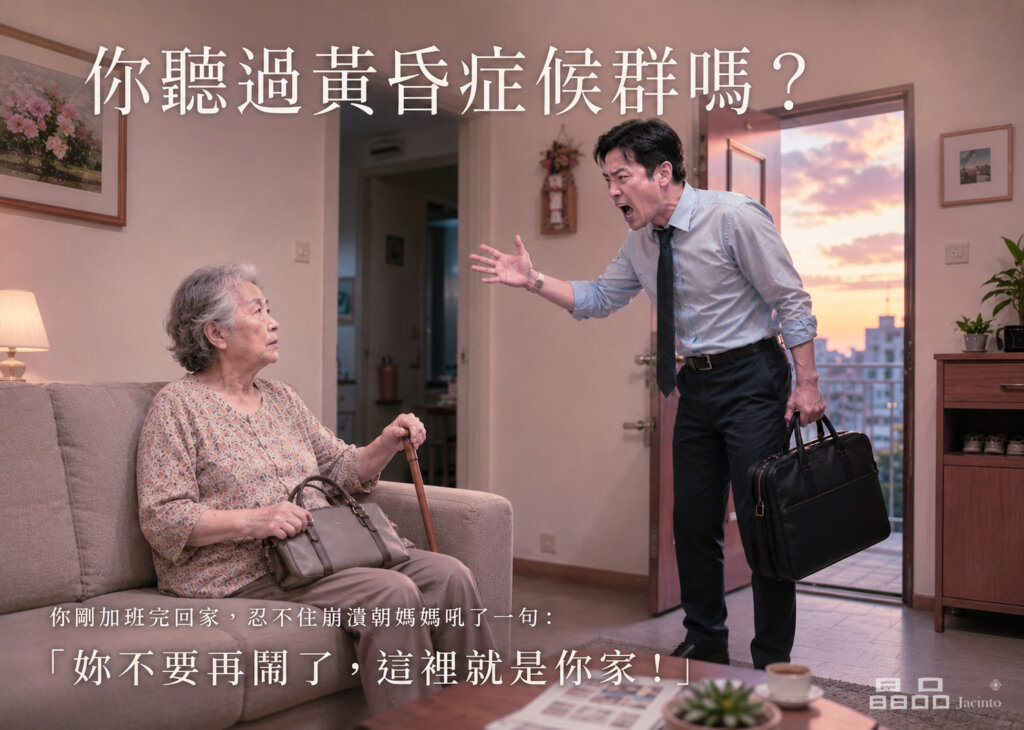 失智症常併發的黃昏症候群