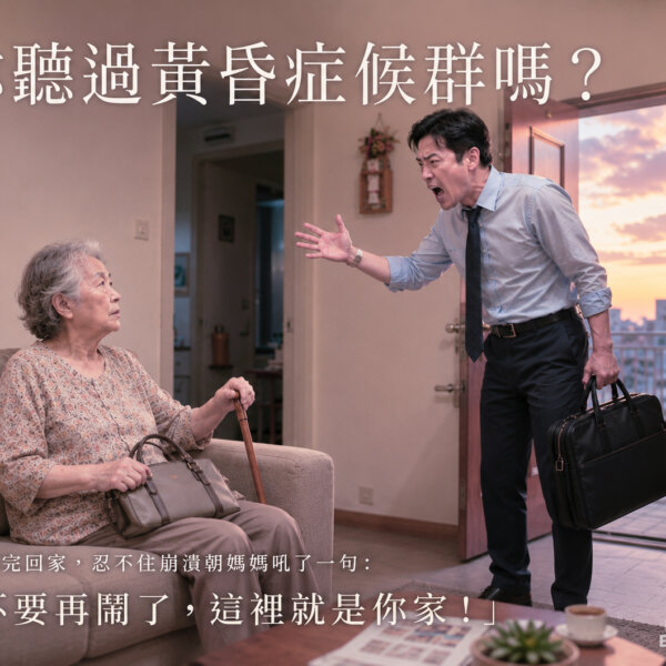 失智症常併發的黃昏症候群